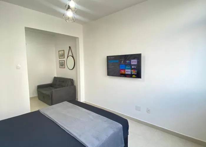 Apartamento Frente A Praia Santos II