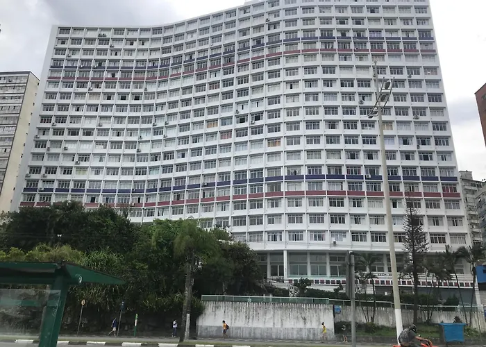 Apartamento Frente A Praia Santos II